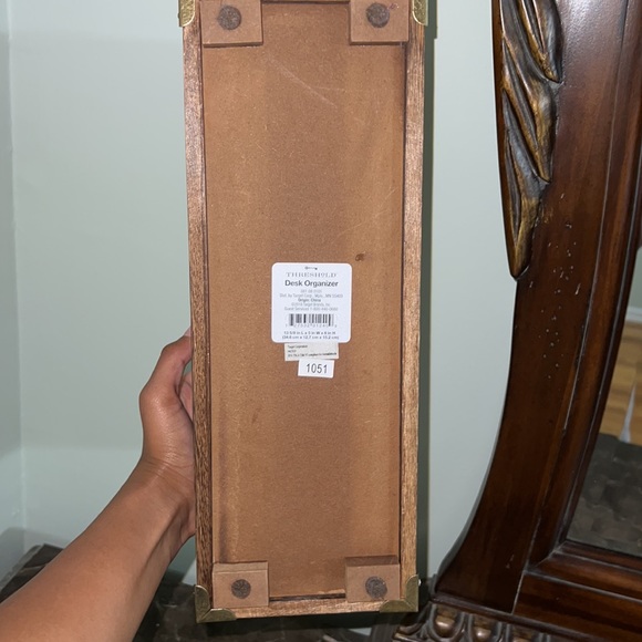 Threshold Wooden Desk Organizer - Picture 3 of 4